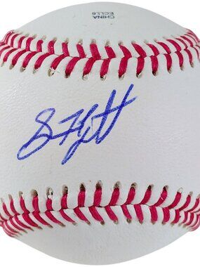 Sean Hjelle Signed Baseball San Francisco Giants Autograph Proof COA